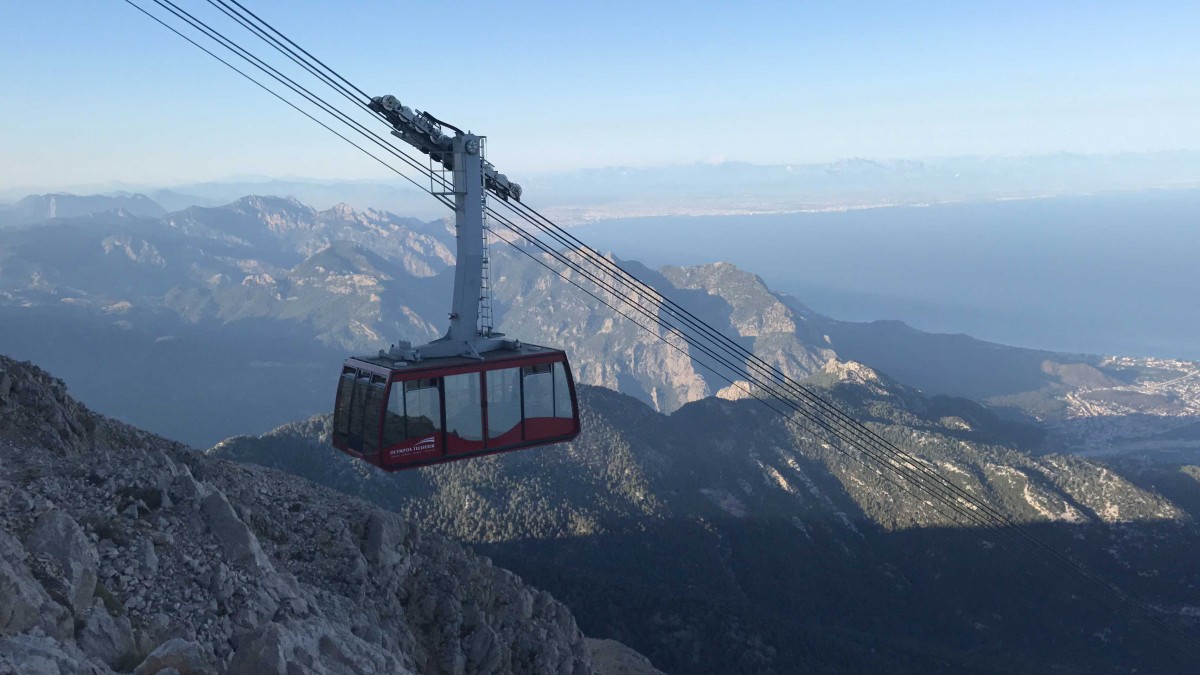 Olympos - Tahtali Mountain Cable Car Journey