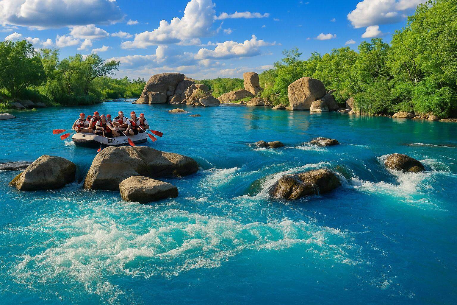 4in1 Tour Combo – Tazi Canyon+Cabrio Bus Safari+Rafting+Zipline