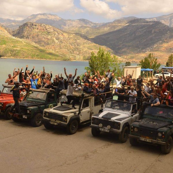 Jeep Safari & Manavgat Waterfall & Green Lake Boat Tour