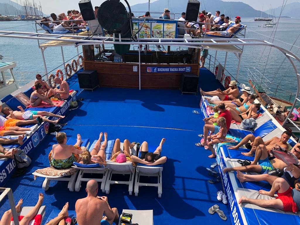 Marmaris Yagna Boat Tour (Adults only)